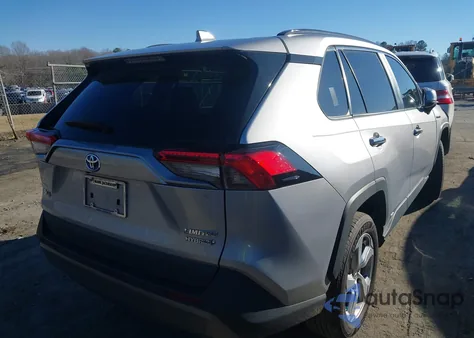 2020 Toyota Rav4 Hybrid Limited z USA, uszkodzony, nr VIN 4T3DWRFV3LU009928